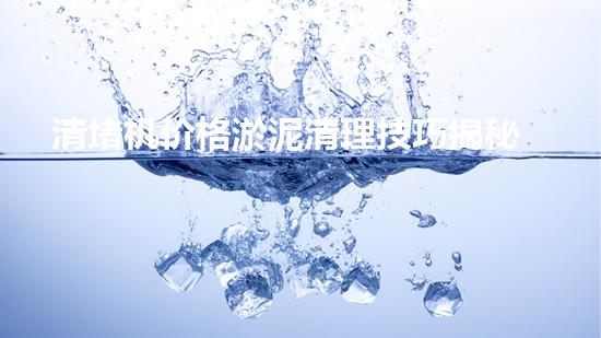 清堵机价格淤泥清理技巧揭秘：有效清除污泥的秘密方法是什么？